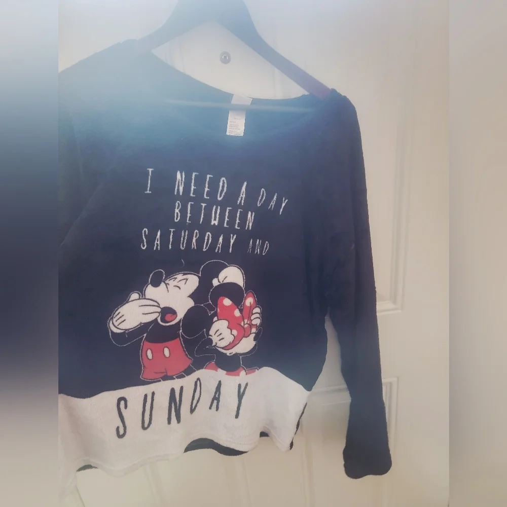 Adult Disney Set | Mickey Mouse And Minnie Mouse Yawn And Zzzz Sleep Set
